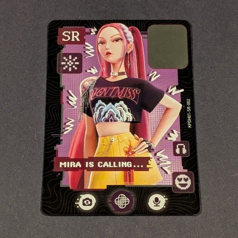 Kayou K-Pop Demon Hunters Mira Is Calling SR Card KPDH01-SR-002